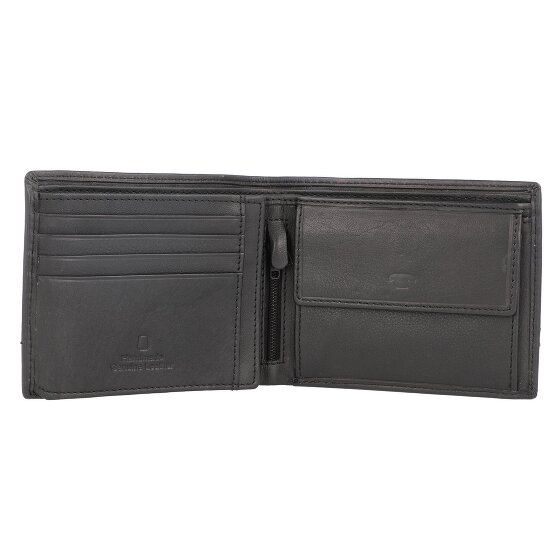 Tom Tailor Skórzany portfel Jerrie 12 cm