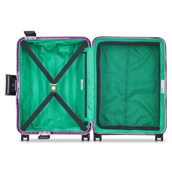 Delsey Paris Delsey Paris x United Colors of Benetton 4 kółka Walizka kabinowa 55 cm
