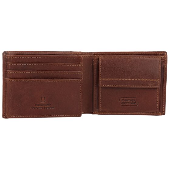 camel active Bilbao Portfel Ochrona RFID Skórzany 11.5 cm