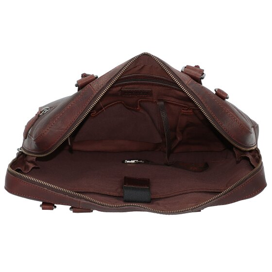 Burkely Antique Avery Briefcase Leather 38 cm Komora na laptopa