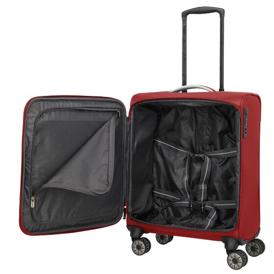 Travelite Jetpack Max 4 kółka Walizka kabinowa 55 cm