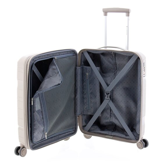 Gladiator 3800 4 kółka Walizka kabinowy 55 cm z plisą rozprężną