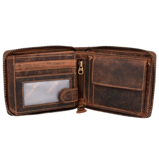 Greenburry Vintage portfel skórzany 13 cm