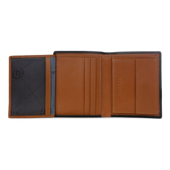 bugatti Roccia Portfel Ochrona RFID Skórzany 9 cm