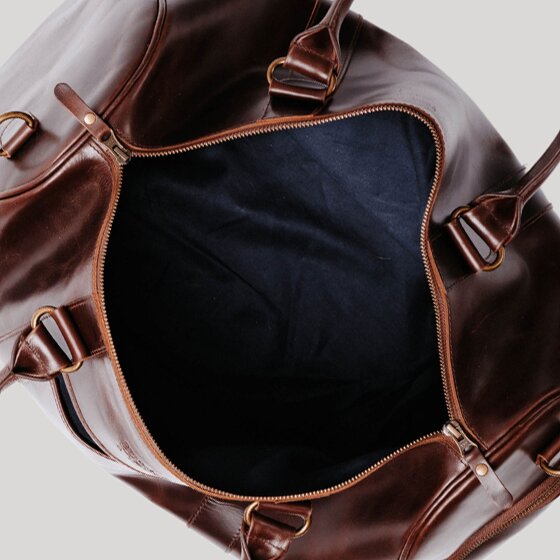 Buckle & Seam Collin Torba podróżna Weekender Skórzany 48 cm