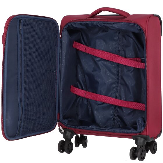 d&n Travel Line 9104 4 kółka Walizka kabinowy S 55 cm