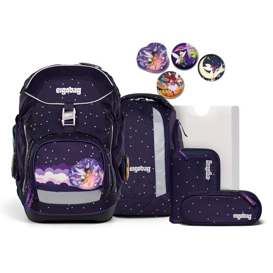 Ergobag Zestaw tornistrów 6 szt. z zestawem rzepów