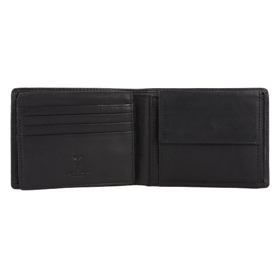 Jack Kinsky Montreal Portfel Ochrona RFID Skórzany 12 cm