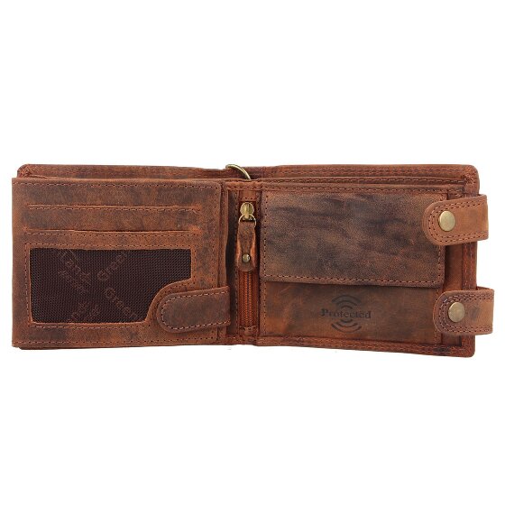 Greenland Nature Montenegro Wallet RFID Leather 12 cm