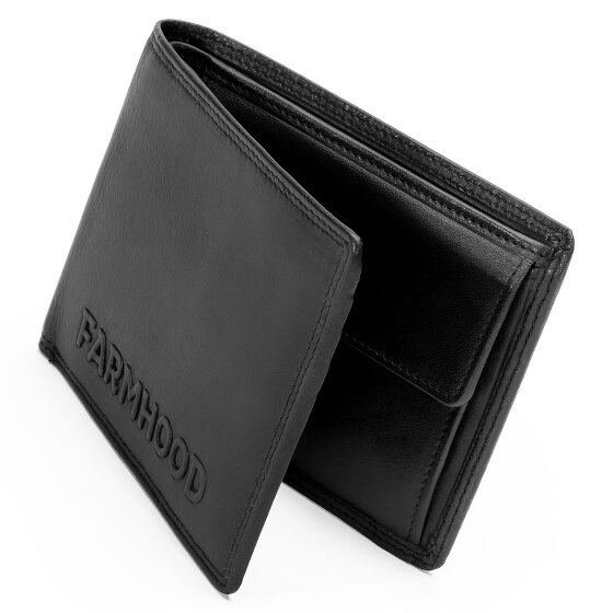 Farmhood Memphis Portfel Ochrona RFID Skóra 12.5 cm