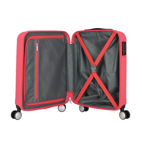 American Tourister Summer Square 4 kółka Walizka kabinowy 55 cm