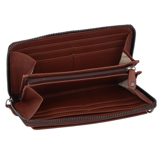 Harbour 2nd Just Pure Pamela Portfel Ochrona RFID Skórzany 19.5 cm