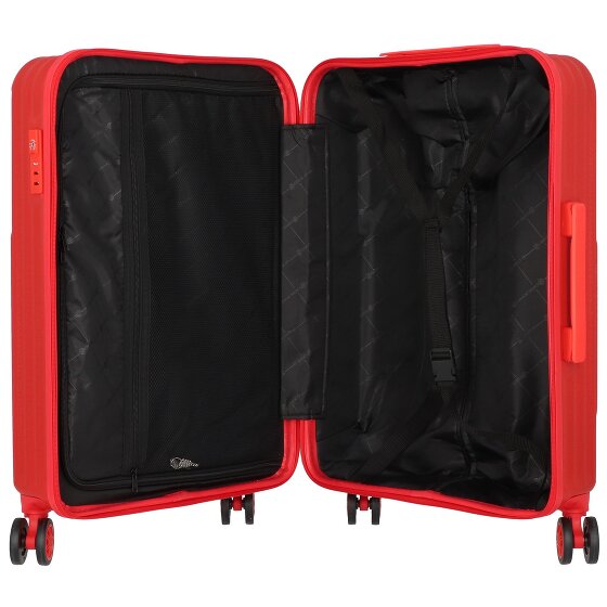 Check.In Liverpool 4 Roll Suitcase Set 3szt.