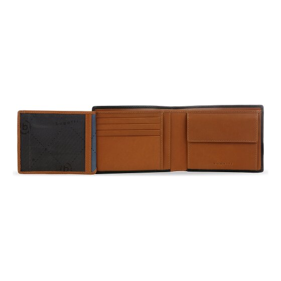 bugatti Roccia Portfel Ochrona RFID Skórzany 12.5 cm