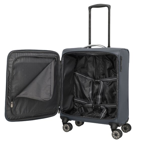 Travelite Jetpack Max 4 kółka Walizka kabinowa 55 cm