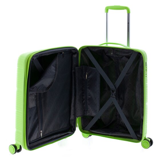 Gladiator 0800 4 kółka Walizka 55 cm z funkcją poszerzenia