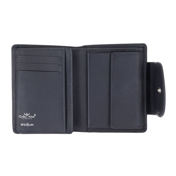 Golden Head Polo Portfel Ochrona RFID Skóra 12 cm