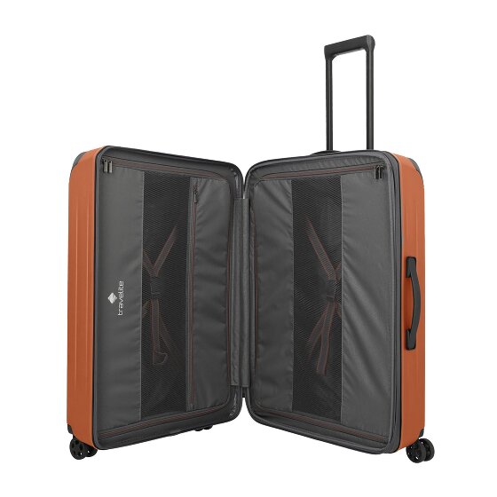 Travelite Dynamiic 4 kółka Zestaw walizek 3-części z plisą rozprężną