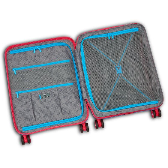 Roncato B-Flying Move 4 kółka Walizka kabinowy 55 cm z plisą rozprężną