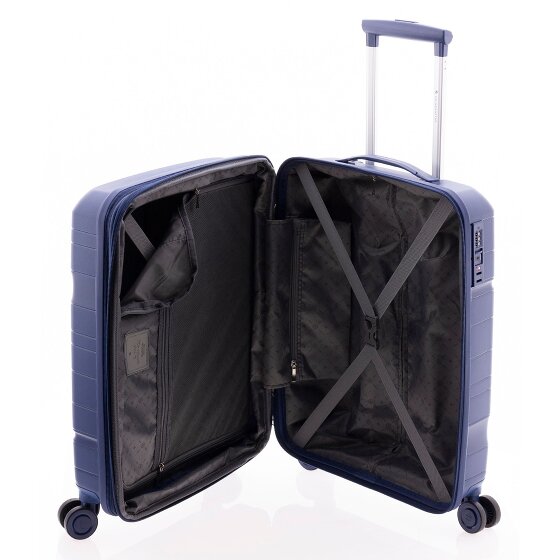 Gladiator 3800 4 kółka Walizka kabinowy 55 cm z plisą rozprężną