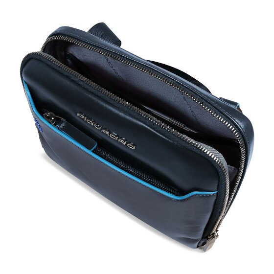 Piquadro Blue Square Torba na ramię Skórzany 21 cm