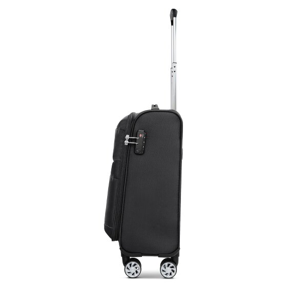bugatti Go Light Soft 4 kółka Walizka kabinowy S 54 cm