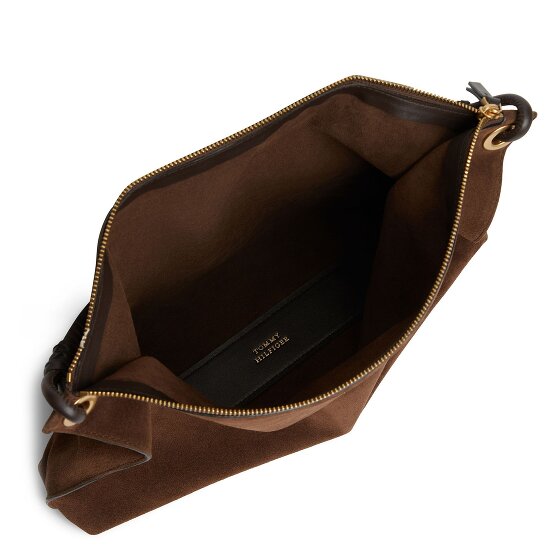 Tommy Hilfiger TH Statement Leather Torba na ramię Skórzany 42 cm