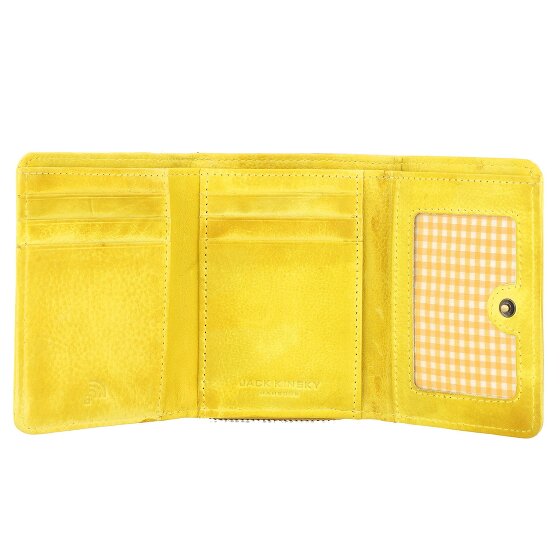 Jack Kinsky Portfel Nassau RFID Skóra 11 cm