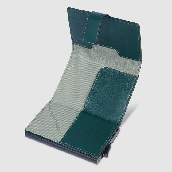 Piquadro PQ-Earth Etui na karty kredytowe Ochrona RFID Skórzany 6.5 cm