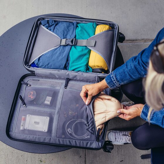 Gregory Quadro Pro 4 kółka Walizka kabinowy 55 cm z plisą rozprężną