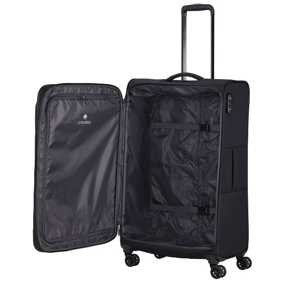 Travelite Chios 4 kółka Walizka L 78 cm z plisą rozprężną