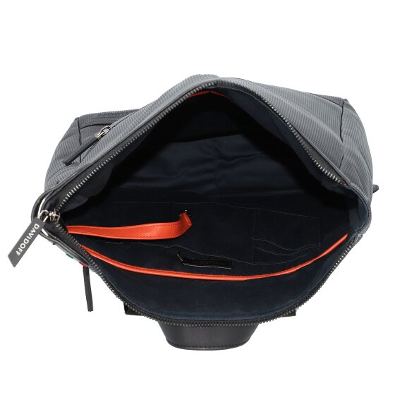 Davidoff Paris Plecak Skórzany 38 cm Komora na laptopa