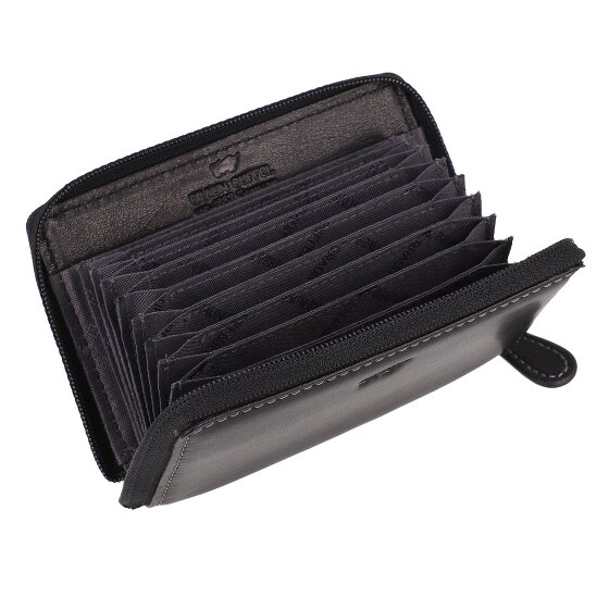 Braun Büffel Arezzo Etui na karty kredytowe Ochrona RFID Skórzany 11.5 cm