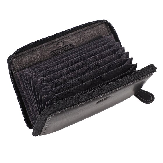 Braun Büffel Arezzo Etui na karty kredytowe Ochrona RFID Skórzany 11.5 cm