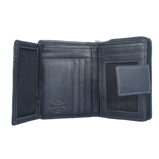 Greenland Nature Black Nappa Wallet RFID Leather 9,5 cm