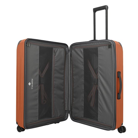 Travelite Dynamiic 4 kółka Walizka L 76 cm z plisą rozprężną