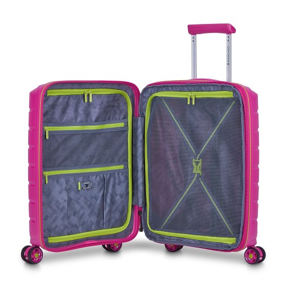 Roncato B-Flying Move 4 kółka Walizka kabinowa 55 cm z funkcją poszerzenia