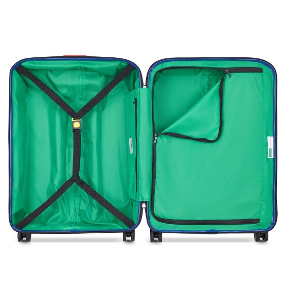 Delsey Paris x Wózek 4-kołowy United Colors of Benetton 66 cm