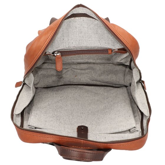 Harold's Ivy Lane Plecak biznesowy Skóra 36 cm Komora na laptopa