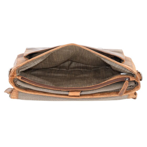 Pride and Soul Teczka skórzana 37 cm przegroda na laptopa