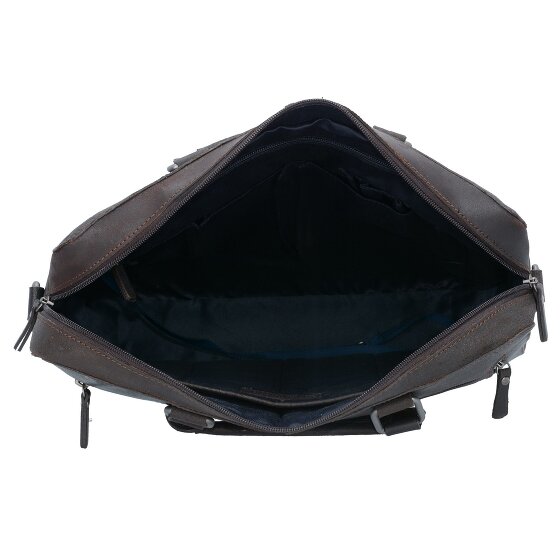 Leonhard Heyden Skórzana teczka Dakota 37 cm