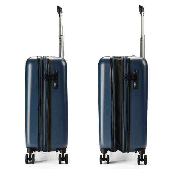 Gabol Future Plus 4 kółka Walizka kabinowy 55 cm z plisą rozprężną
