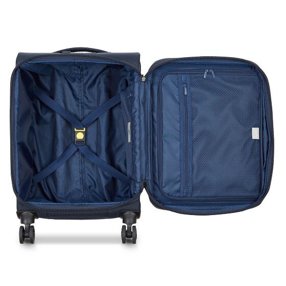 Delsey Paris Brochant 3 4 kółka Walizka kabinowy 55 cm z plisą rozprężną
