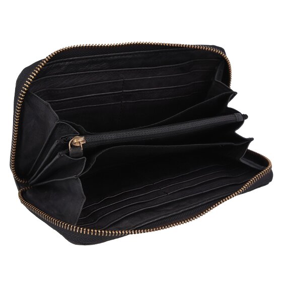 camel active Wave Portfel Ochrona RFID Skórzany 19 cm