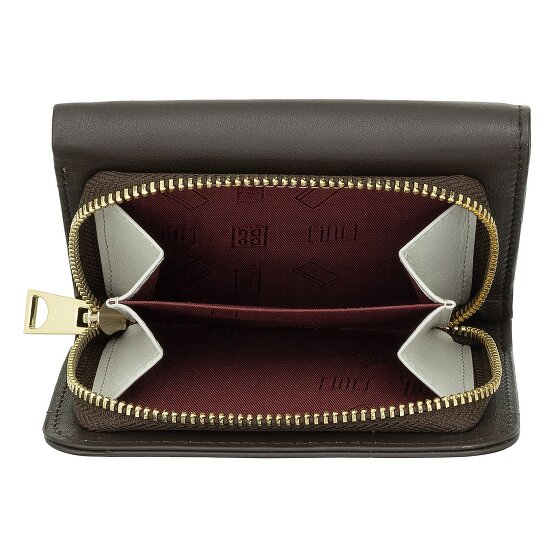 DuDu Pemba Portfel Ochrona RFID Skórzany 12 cm