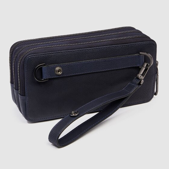 Piquadro Cronus Kosmetyczka Skórzany 19.5 cm