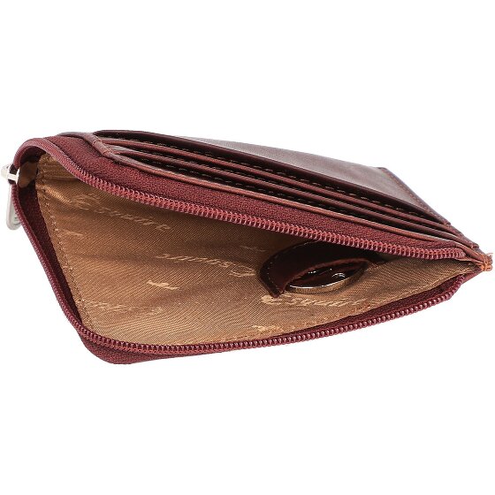 Esquire Skórzane etui na karty kredytowe Oslo RFID 10,5 cm