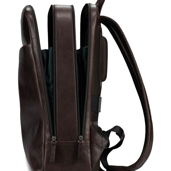 Jost London Plecak Skóra 44 cm Komora na laptopa