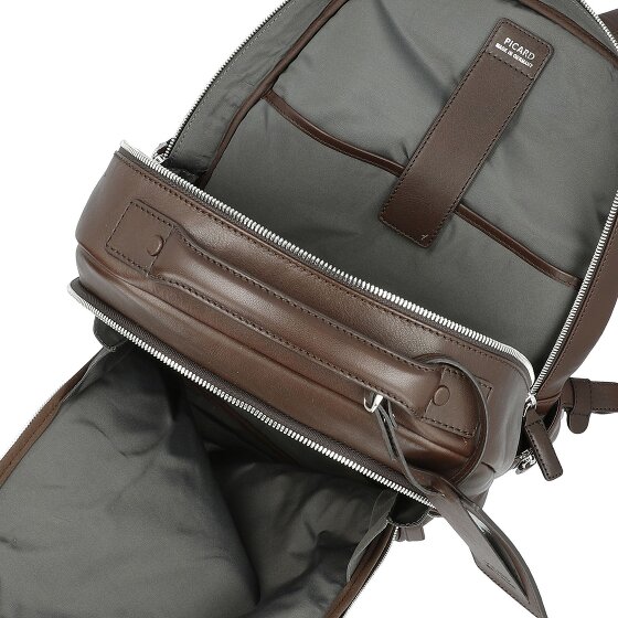 Picard Authentic Plecak biznesowy Skórzany 41 cm Komora na laptopa