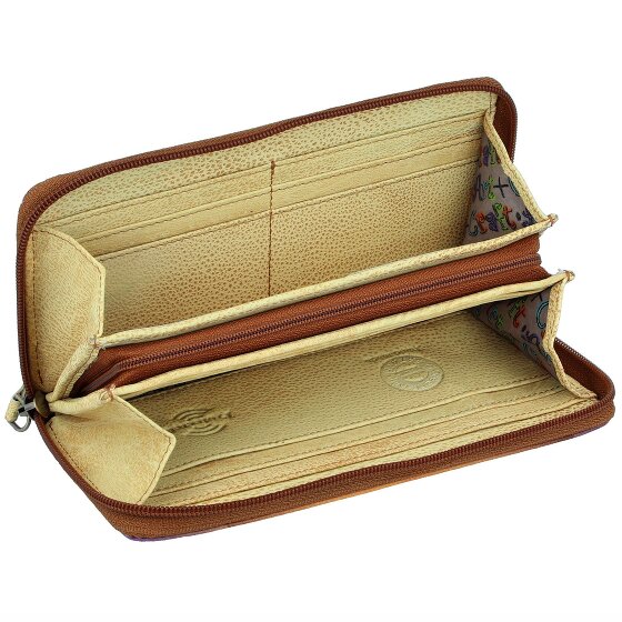 Greenland Nature Art+Craft Wallet RFID Leather 20 cm